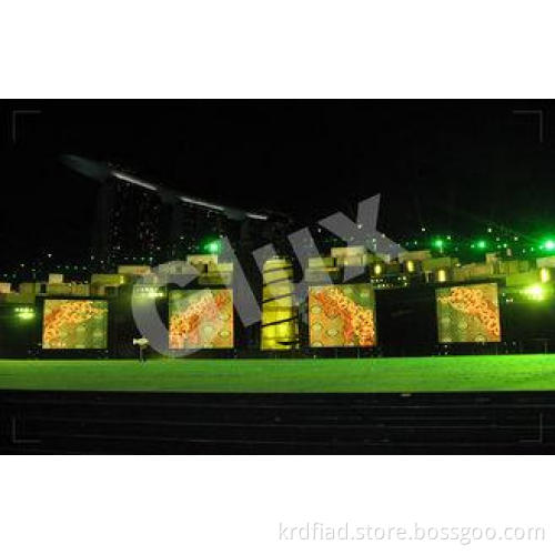 SMD 3 In 1 Rental Large Curved LED Screen High Definition L